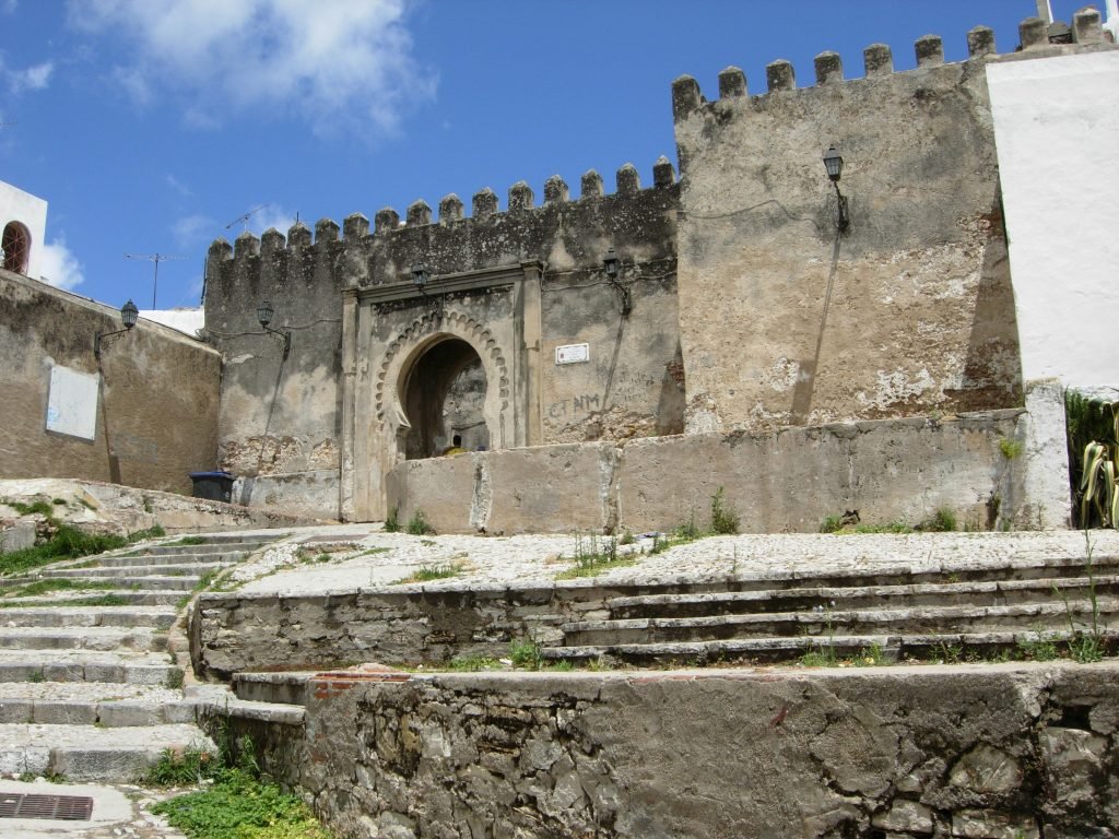 Tangier Kasbah, ancient castle, is still standing in the heart of the Medina